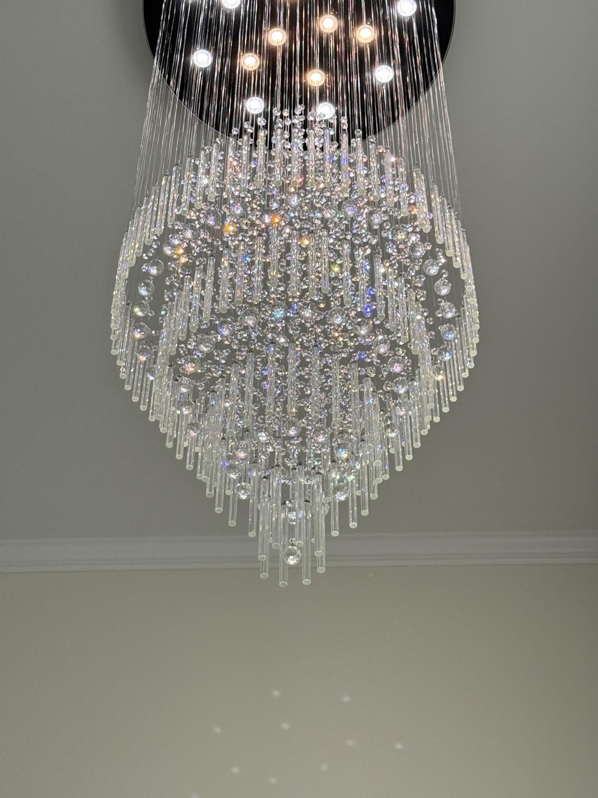 Crystal chandelier