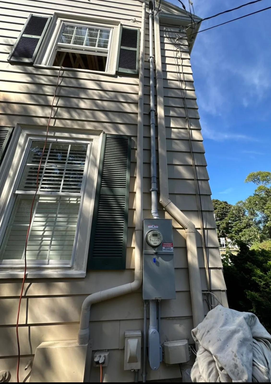 Meter and outdoor disconnect